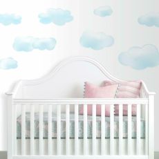 York Wallcoverings Samolepky na stenu MRÁČIKY modré