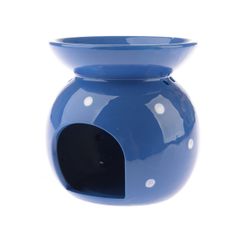 Porcelánová aromalampa Abuela modrá,  9,8 x 12,5cm