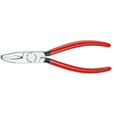 Kliešte na rozbíjanie skla 160 mm KNIPEX 91 51 160 - leštená hlava, plastové puzdrá