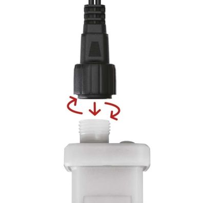 EMOS D1ZW02 - Napájací zdroj na vianočné spojovacie osvetlenie 230V IP44 + DO