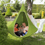 Závesné hojdacie kreslo, zelená, KLORIN NEW KLASIK CACOON HAMMOCK
