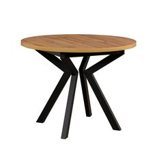 Okrúhly jedálenský stôl 7 Ikon 100 - dub artisan