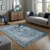 Flair Rugs koberce Kusový koberec Manhattan Antique Blue - 155x230 cm