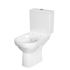 Cersanit K35-037 - stojace WC CITY s prkénkom, keramika/biela