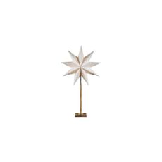 Markslöjd 706042 - Vianočná dekorácia SOLVALAA 1xE14/25W/230V biela/drevo