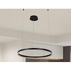 LED Stmievateľný luster na lanku LED/42W/230V 3000-6500K + diaľkové ovládanie