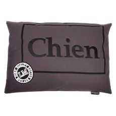 Luxusný poťah na vankúš pre psa Lex & Max Chien 100 x 70 cm | antracit