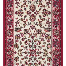 Hanse Home Collection koberce Behúň Basic 105494 Red Creme - 80x200 cm
