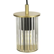 Argon 8755 - Vonkajší luster na lanku NORFOLK 1xE27/15W/230V IP44 zlatá