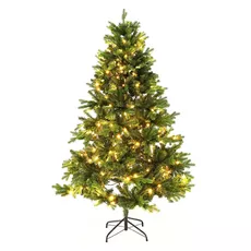 3D vianočný stromček so svetielkami, zelená, 180cm, LED300, CHRISTMAS TYP 6