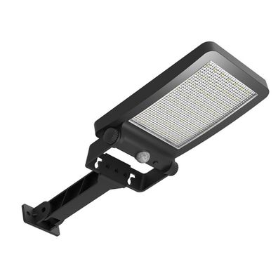 LED Solárny reflektor so senzorom LED/5W/3,7V 4000K IP54 čierna