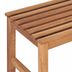 Záhradná lavica teak Dekorhome 150 cm