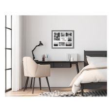 Sivý rámik na 8 fotografií Styler Yellowstone, 51 × 41 cm