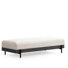 Hanah Home Taburet ETI 158 cm bílý/černý