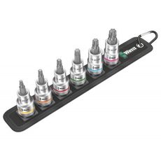 Wera 003997 Zyklop 1/2" T25 ÷ T55 Belt C 3 TORX® HF bitové hlavice s funkciou držania (sada 6 kusov)