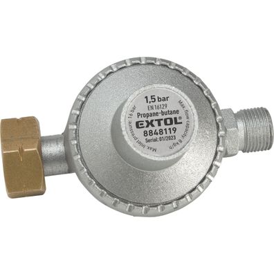 Regulátor tlaku pre horáky na propán-bután, 1,5 bar, výstup závit G3/8"L
