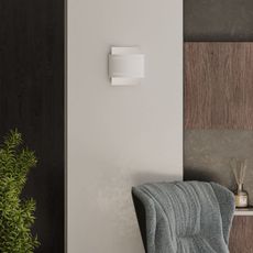 Sollux SL.0980 - Nástenné svietidlo HESTIA 1xG9/40W/230V biela