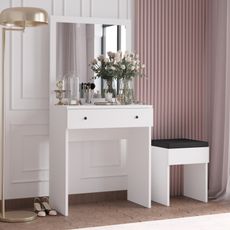 Kalune Design Toaletní stolek Anabella bílý