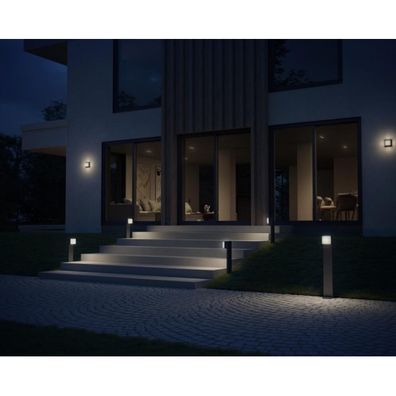 Steinel - LED Stmievateľné nástenné svietidlo L 845 C LED/9W/230V IP44 antracit