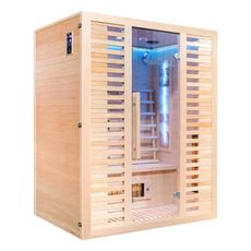 Infrasauna so soľným kameňom + turmalíny 150 x 110 x 190 cm