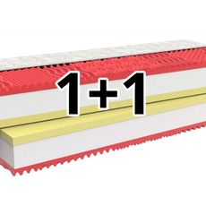 MPO 1 + 1 Ortopedický matrac MEMORY COMFORT s pamäťovou penou Zvoľte rozmer: 140 x 200 cm