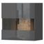Závesná skrinka Onyx VK55-1KS/ON lakované anthracite/pacific walnut