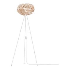 Biely stojan tripod na svietidlá UMAGE, výška 109 cm