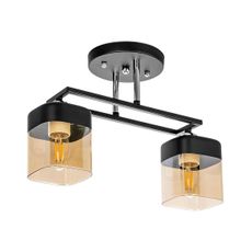 Luster na tyči 2xE27/60W/230V