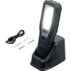 Pracovná COB LED lampa BGS 85347 | sklopná | s nabíjacou stanicou