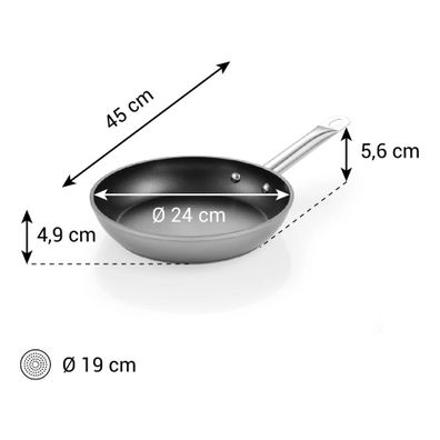 Hliníková panvica s nepriľnavým povrchom ø 24 cm GrandChef+ – Tescoma