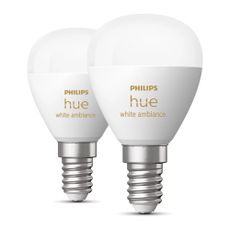 Žiarovky v súprave 2 ks E14, 5 W White ambiance – Philips Hue