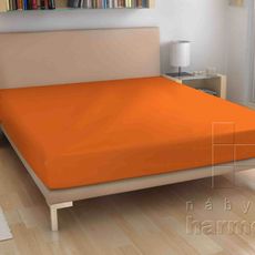 Froté plachta - oranžové - froté plachta - oranžové 120 x 200 cm