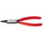 Okrúhle kliešte 140 mm KNIPEX 22 01 140 - leštená hlava, plastové puzdrá
