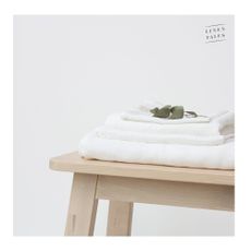 Biely ľanový uterák 125x75 cm - Linen Tales