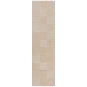 Flair Rugs koberce Behúň Moderno Checkerboard Natural - 60x230 cm