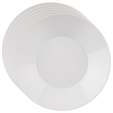 Orion Sada porcelánových hlbokých tanierov Monalinka 6 ks, 22 cm