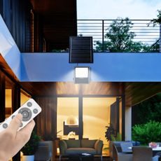 Aigostar - LED Stmievateľný solárny reflektor LED/300W/3,4V IP65 + DO