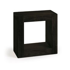 Estila Industriálna masívna polička M-Industrial štvorcová 40cm