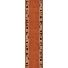 Associated Weavers , Protišmykový behúň na mieru Jena 84, šíre 67 cm, oranžová, chodba / predsieň