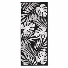 Čierny prateľný behúň 50x120 cm Amber – douceur d'intérieur
