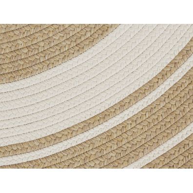 Hanse Home , Kusový koberec Braided 105556 Creme Beige kruh – na von aj na doma, 150x150 (priemer) kruh, béžová, chodba / predsieň