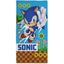 Bavlnená plážová osuška Sonic - motív Dash+ Endless Runner Game - 100% bavlna - 70 x 140 cm