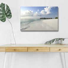 Wallity Maľba s LED osvetlením NEKONEČNÁ PLÁŽ 28 45 x 70 cm