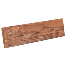 indickynabytok.sk - Vešiak Tina s 3 háčikmi 60x15x2,2 indický masív palisander