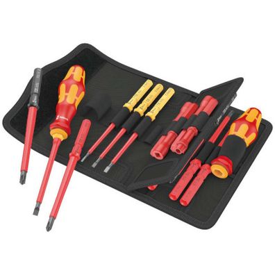 Wera 006614 Vymeniteľné skrutkovacie nože Kraftform Kompakt VDE 18 Universal 2 TIE (sada 17 ks)