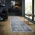 Flair Rugs koberce Behúň Eris Trace Blue - 80x300 cm