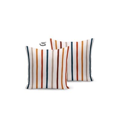 Vankúš s výplňou Kate Louise Stripes, 43 x 43 cm
