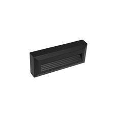 Vonkajšie schodiskové svietidlo KORA LED/1,2W/230V IP54 4000K čierna