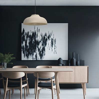 Luster na lanku BILBAO 1xE27/15W/230V pr. 40 cm béžová