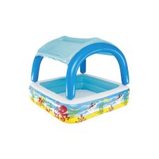 Bestway Nafukovací bazén pre deti s baldachýnom 140 x 140 x 114 cm Bestway 52192